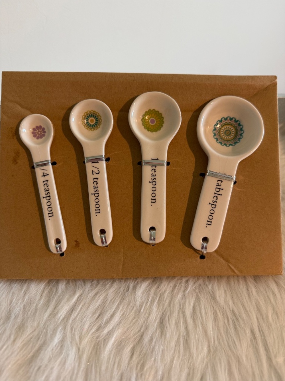 Home Essentials Porcelain Measuring Spoons